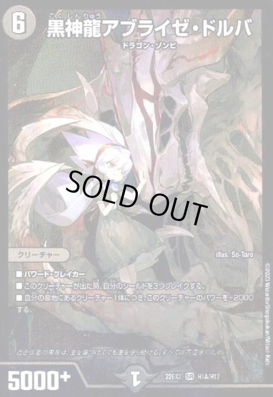 画像1: 黒神龍アブライゼ・ドルバ【SR】【H1A/H12】 (1)