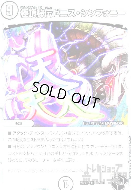 画像1: 極頂秘伝ゼニス・シンフォニー(R)(T1/T20) (1)