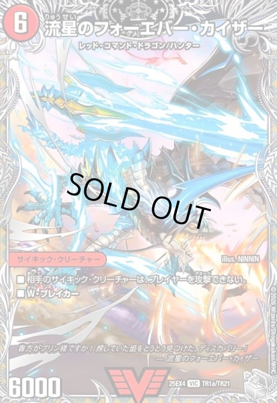画像1: 流星のフォーエバー・カイザー/星龍王ガイアール・リュウセイドラゴン(ビクトリー)(TR1a/TR21) (1)
