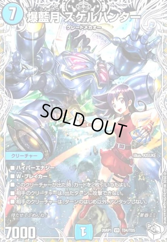 画像1: 爆藍月 スケルハンター(VR)(TD4/TD5) (1)