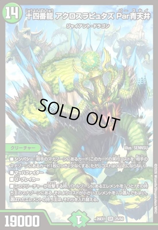 画像1: 十四番龍 アクロスラピュタズ Par青天井 (1)