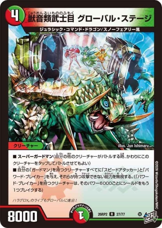 画像1: 獣音類武士目 グローバルステージ (1)