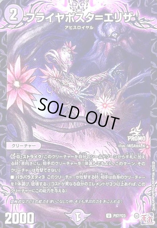 画像1: フライヤポスタ=エリザ(PR)(P87/Y23) (1)