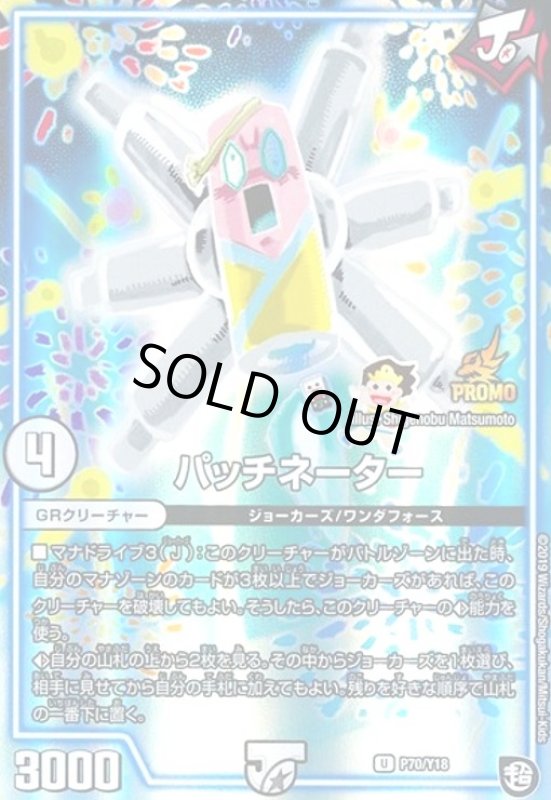 画像1: パッチネーター(PR)(P70/Y18) (1)