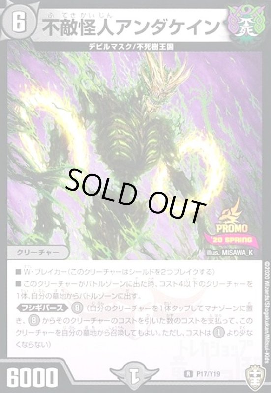画像1: 不敵怪人アンダケイン(PR)(P17/Y19) (1)