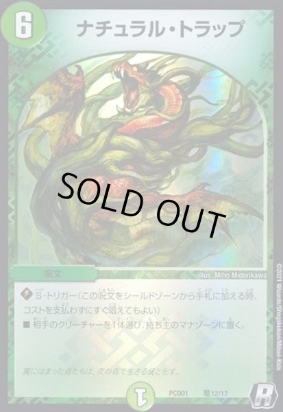 画像1: ナチュラルトラップ(R/ホイル)(竜12/17) (1)