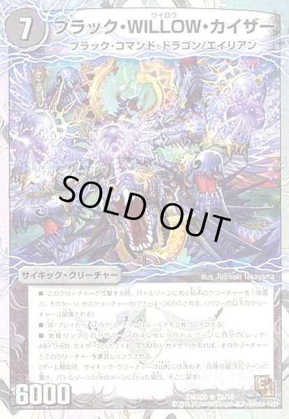 画像1: ブラックWILLOWカイザー/シャチホコGOLDENドラゴン (1)