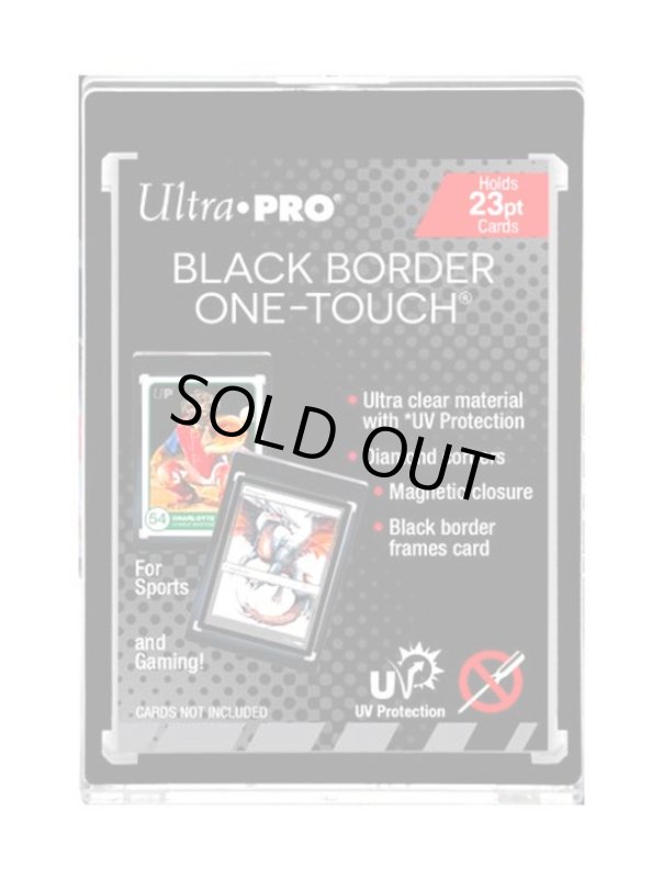 画像1: UL ワンタッチマグネットホルダー 23pt/黒枠 (1)
